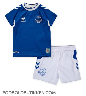 Everton Hjemmebanetrøje Børn 2022-23 Kortærmet (+ Korte bukser)